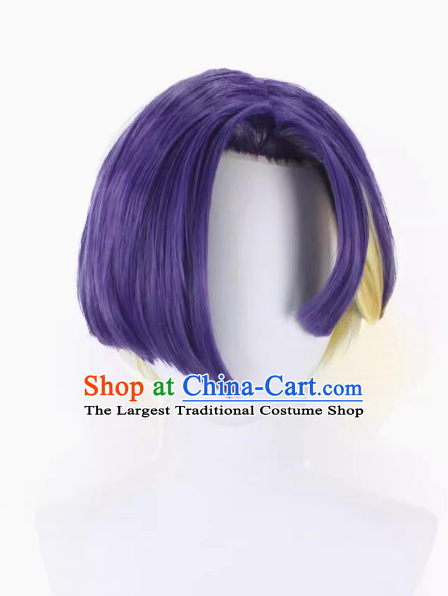 Cosplay Wig Paradox Live Wu Yukui Cos Fake Hair