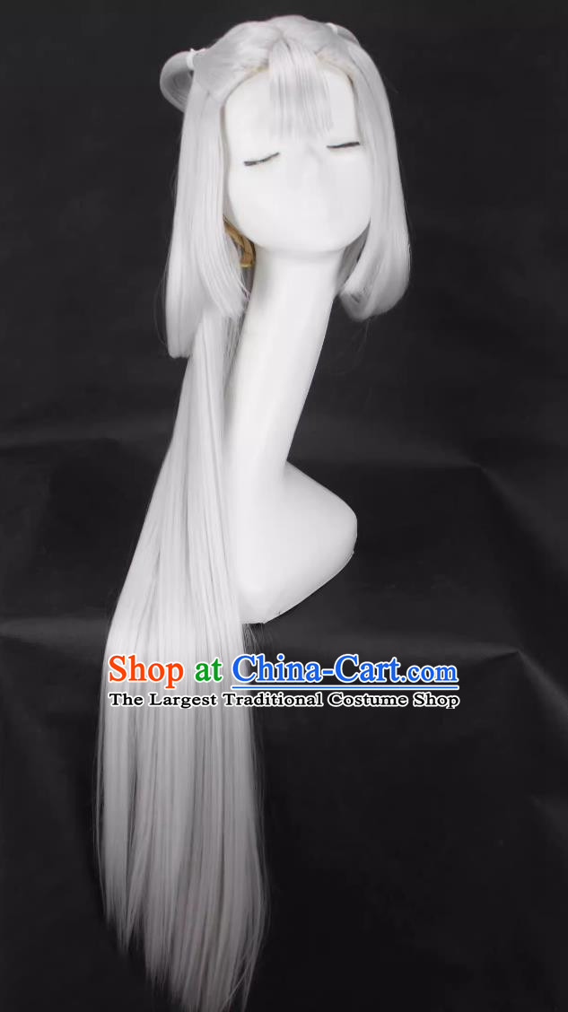 Cosplay Customized Yimeng Jianghu Chu Liuxiang Cos Wangxi Wanxing Set Ancient Style Wig