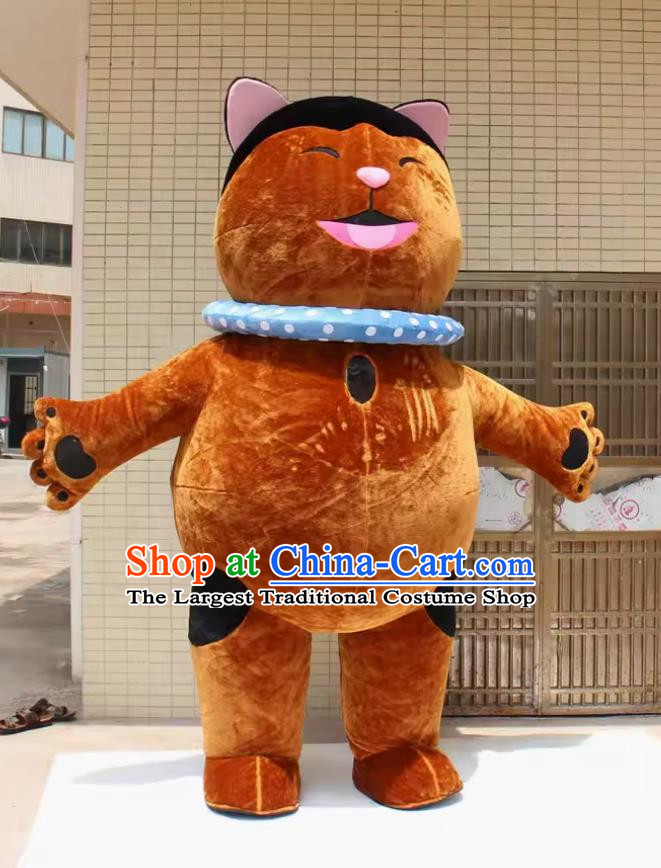 Large Inflatable Lucky Cat Custom Made Human Wearing Cat Adult Doll Event Costume Outdoor Business Performance Promotional Doll