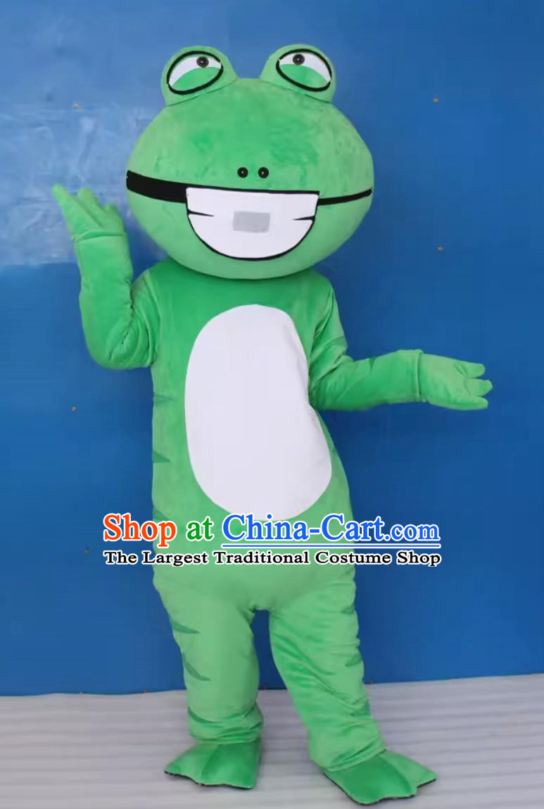 Frog Doll Costume Doll Outfit Cotton Jumpsuit Doll Props Beautiful Frog Fish Bbq Mascot Walking Outfit