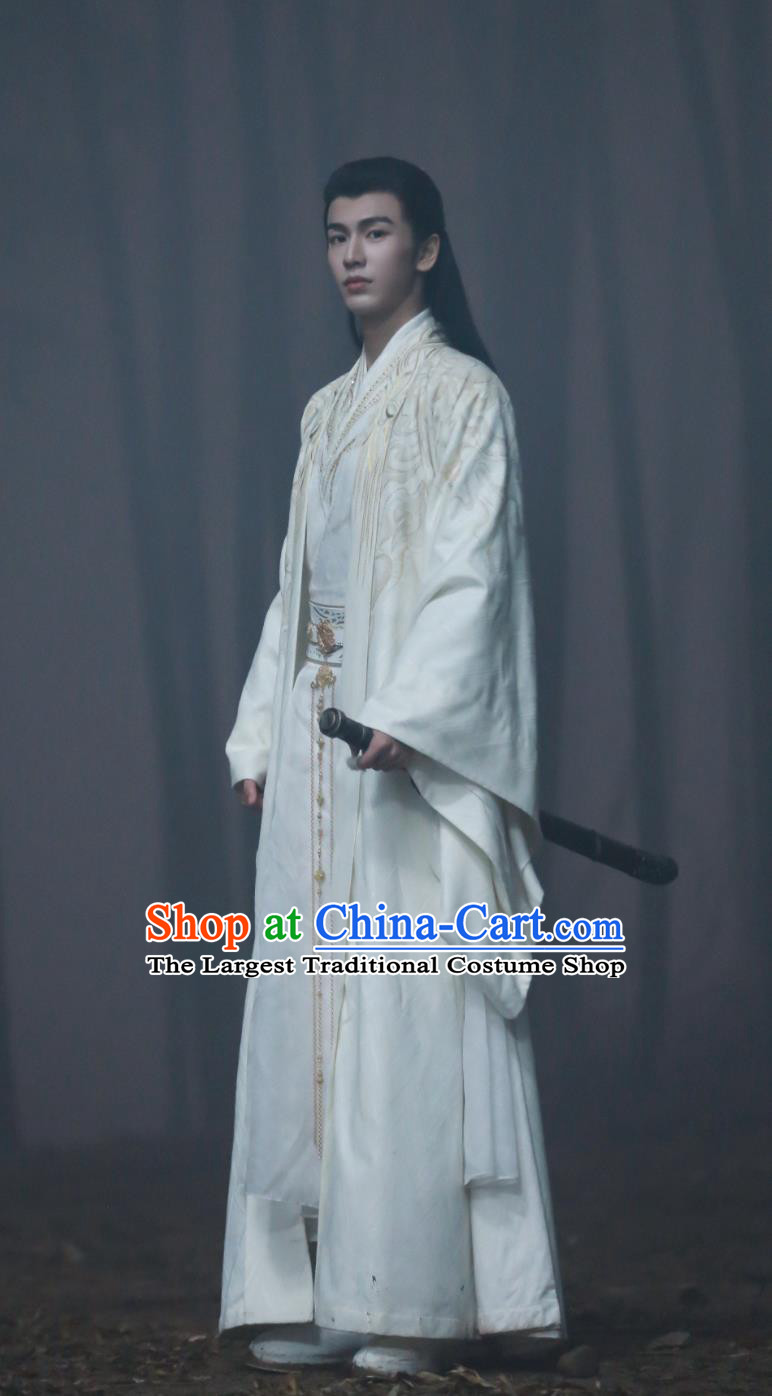 TV Drama My Journey To You Young Hero Gong Zi Yu Outfit China Ancient Noble Childe Garment Costumes