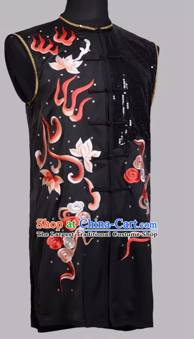 Martial Arts Wear New Sleeveless Nanquan Suit Men Practice Competition Wear