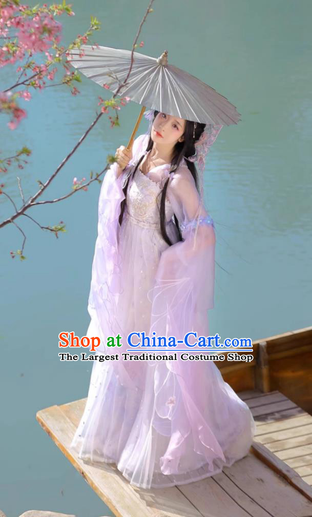 Chinese Southern and Northern Dynasties Princess Clothing Online China Hanfu Shop Ancient Fairy Pink Dresses