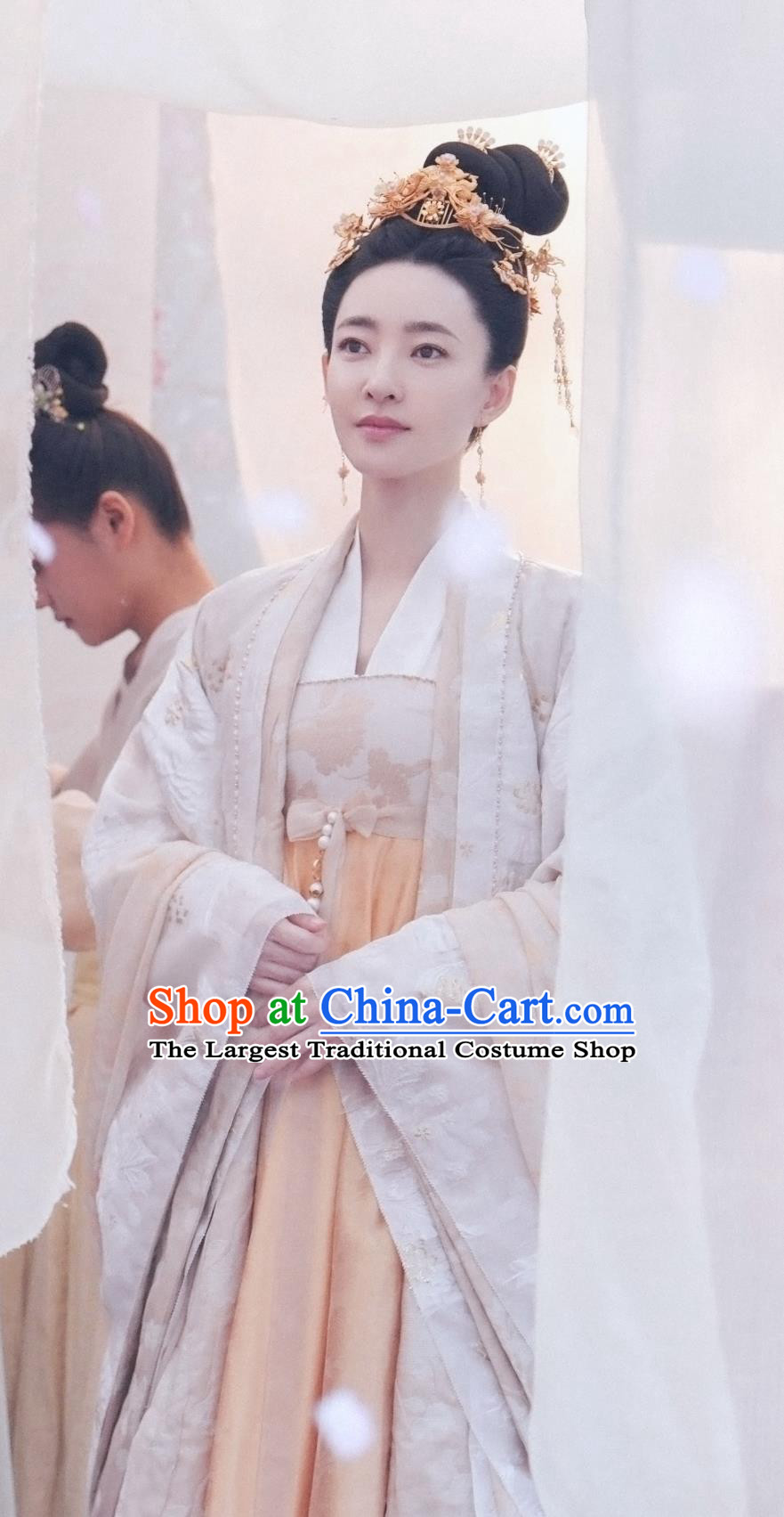 China TV Drama The Legend of Zhuohua Princess Rou Jia Dresses Ancient Court Empress Garment Costumes