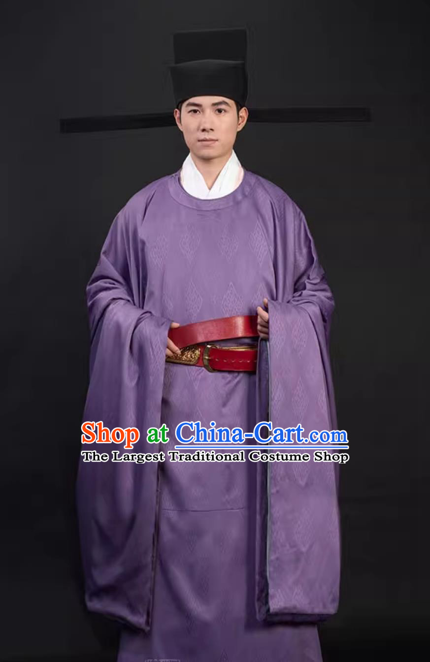 Purple Traditional Hanfu Song Dynasty Official Clothing Ancient Chinese Minister Costume Online Shop