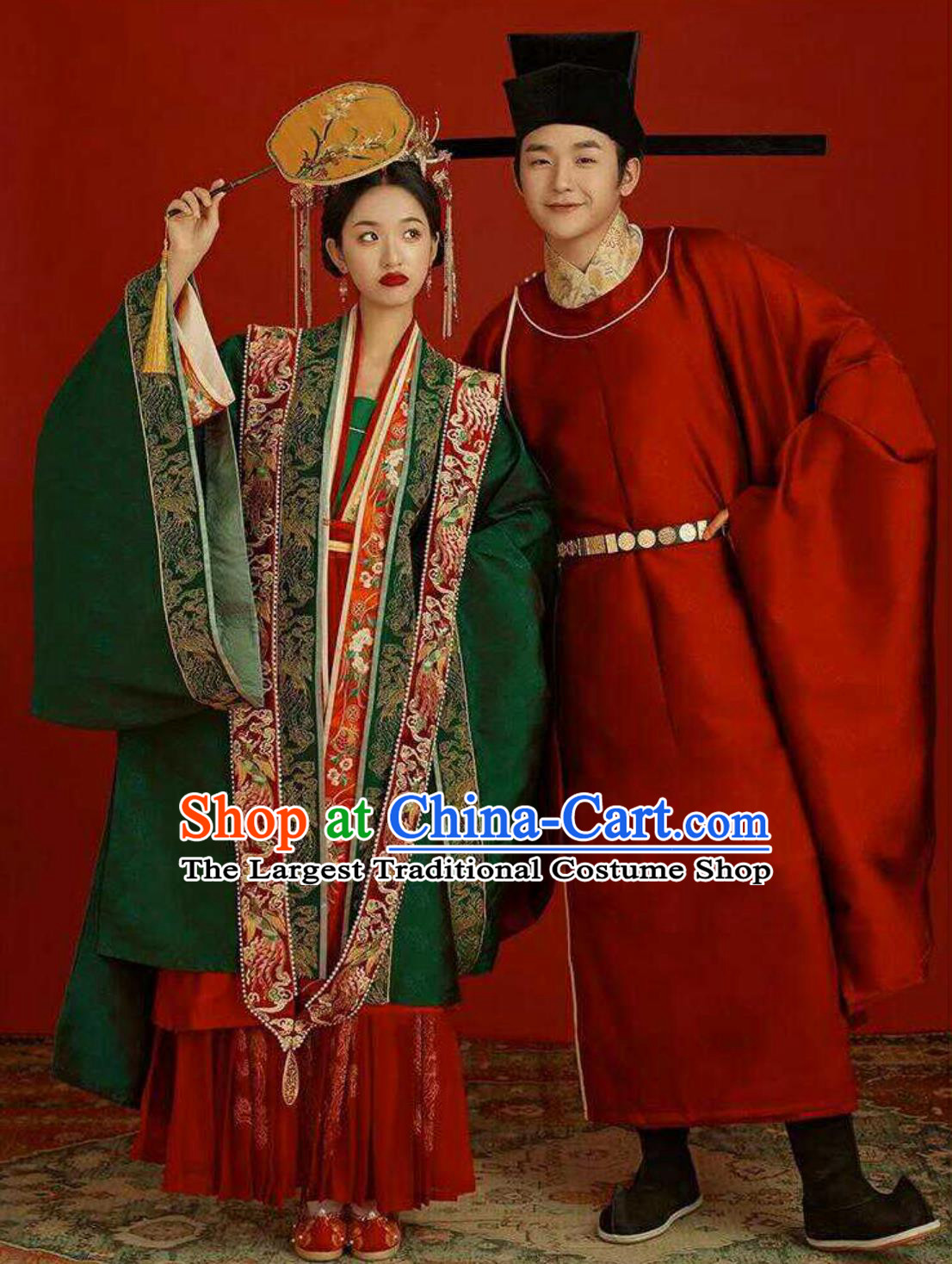 Chinese Traditional Wedding Dresses Ancient Bride and Groom Attires Ancient China Song Dynasty Hanfu Costumes Online Buy