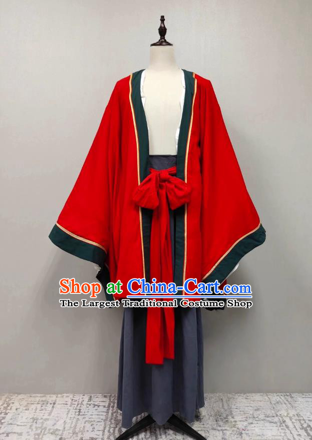 Traditional Hanfu Ancient Chinese Clothing The Eight Immortals Crossing The Sea Film Performance Han Zhong Li Costume