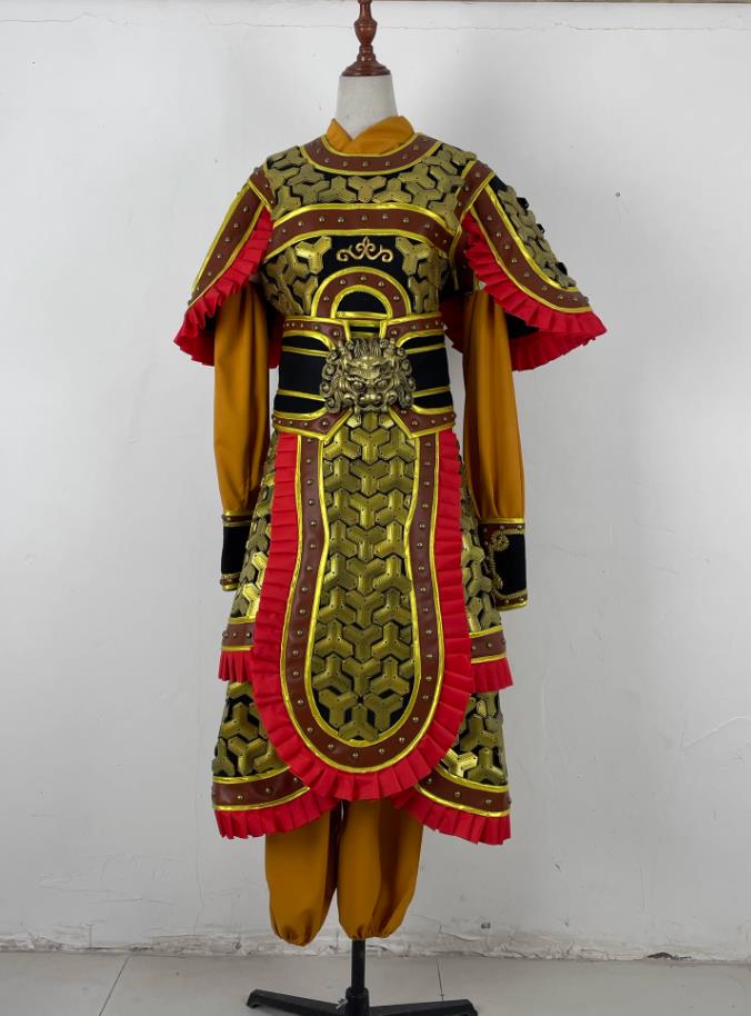 Chinese Armor Four Demon Generals Cosplay Costume Legend Fengshen Bang Warrior Garment
