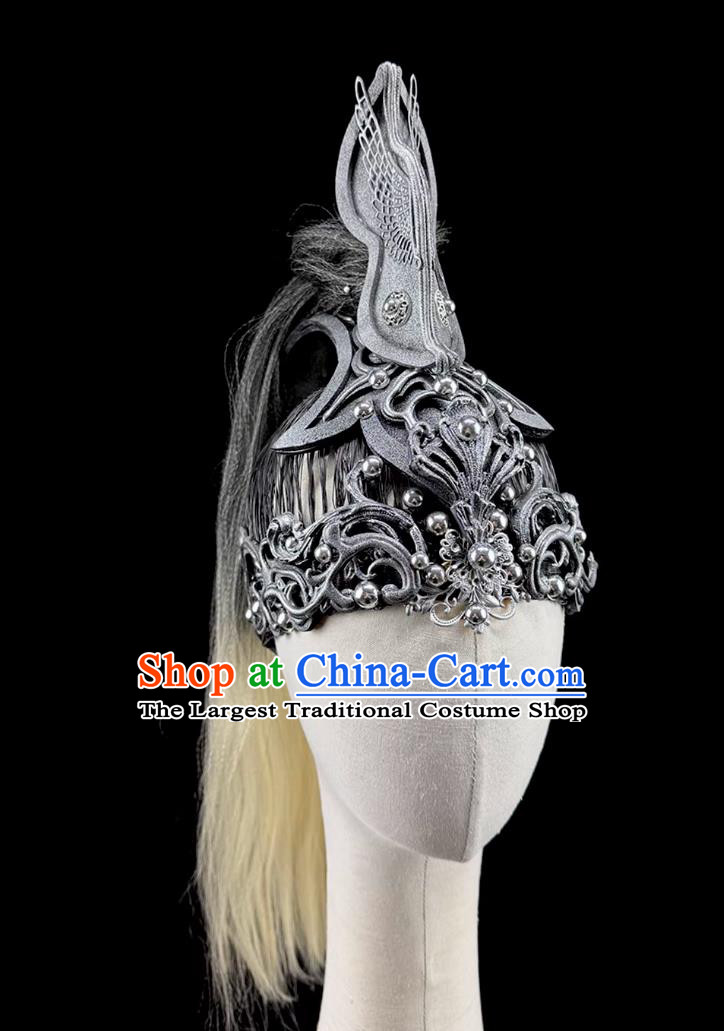 Warhorse Dance Horse Head Hat Year Of The Horse Dance Headdress Chinese New Year Performance Headwear