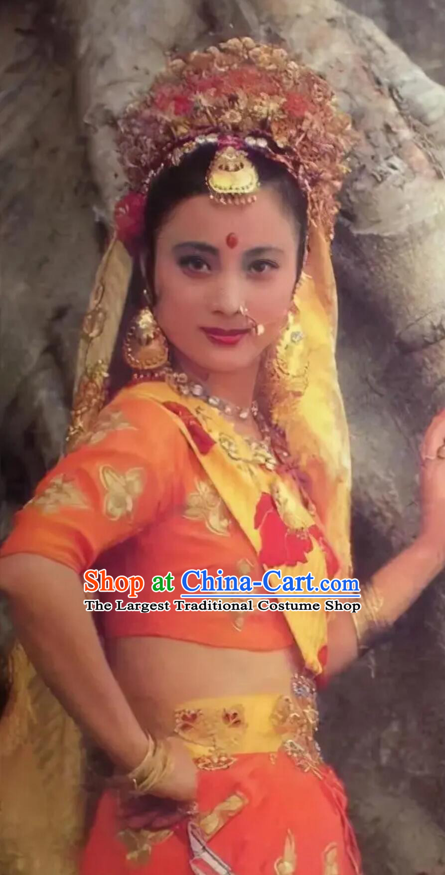 86 Version Journey To The West Tianzhu Princess Clothing Cosplay Jade Rabbit Spirit Ancient Costume Full Set