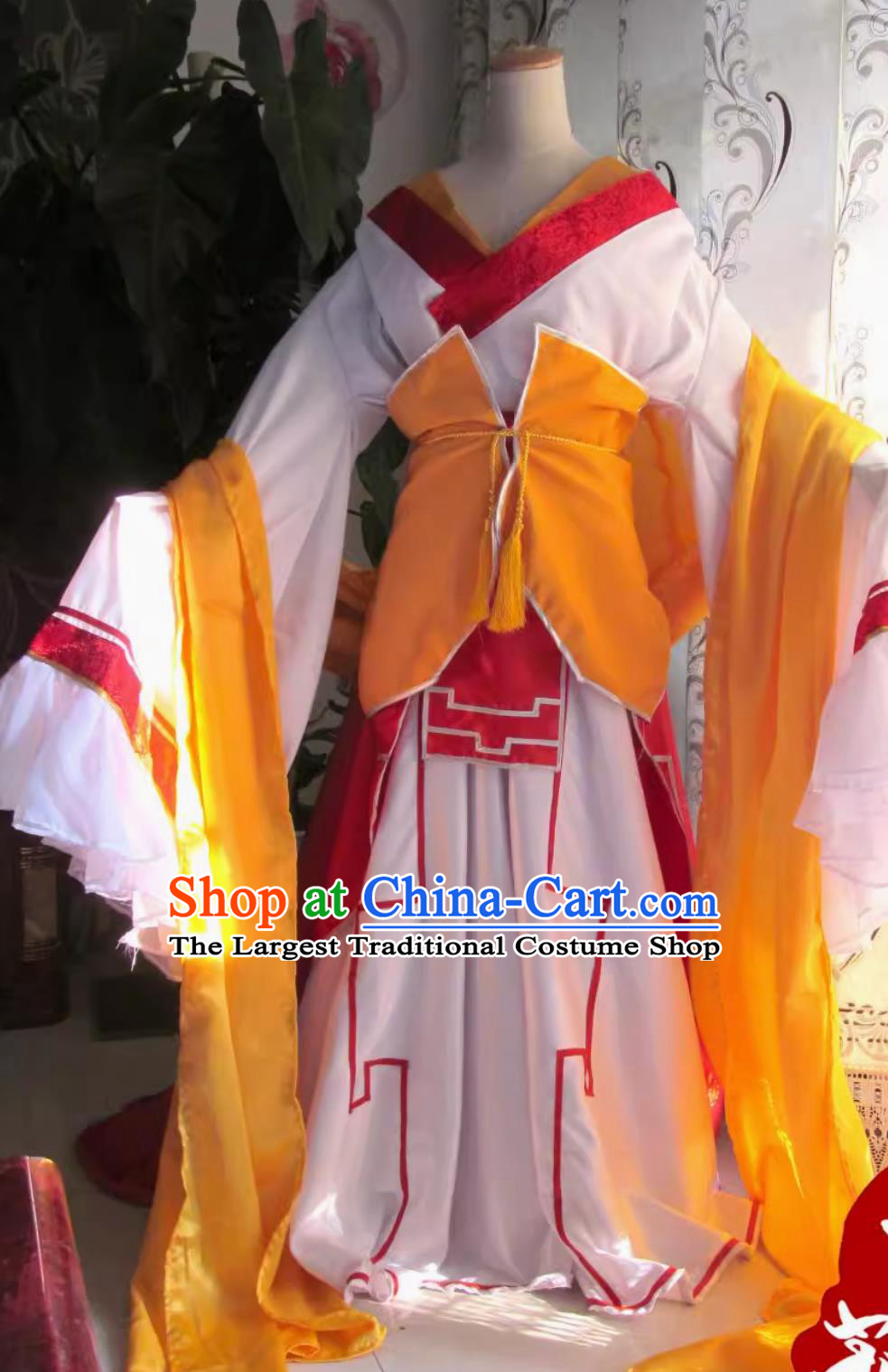 APH Hetalia Chess Version Wang Yao Cosplay Costume Traditional Empress Hanfu Dress