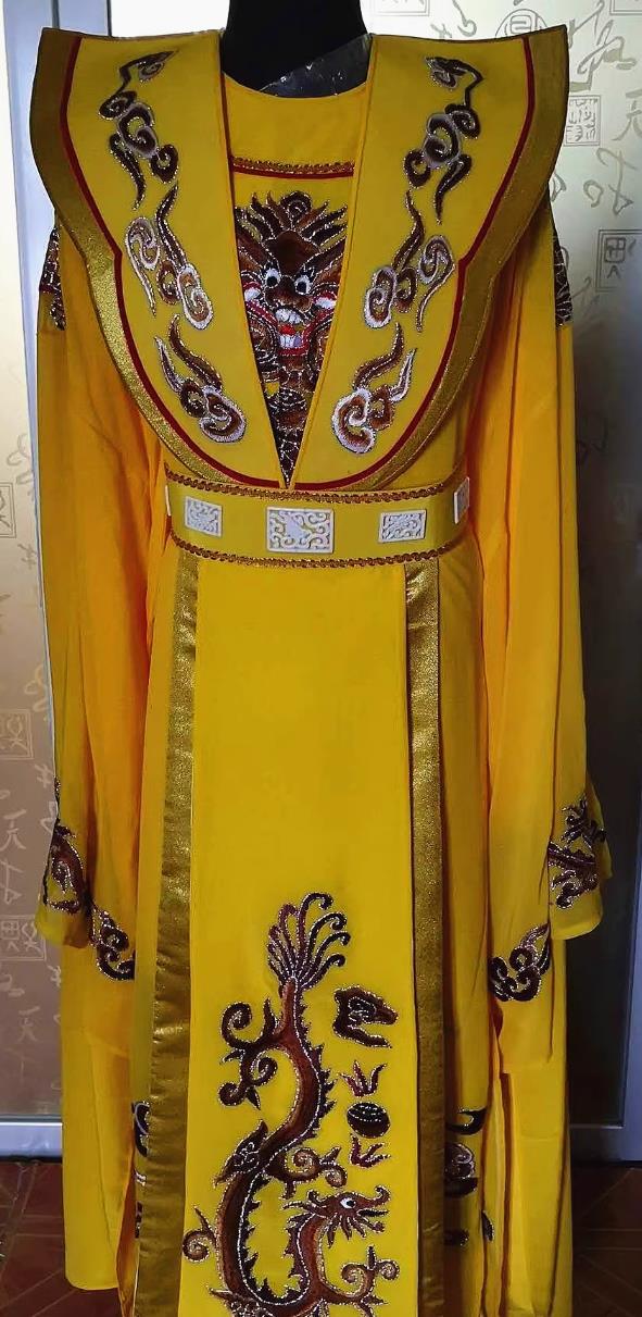 Chinese Opera Emperor Dragon Robe Historical Costume Ancient Drama Film Wardrobe Imperial Emperor Attire