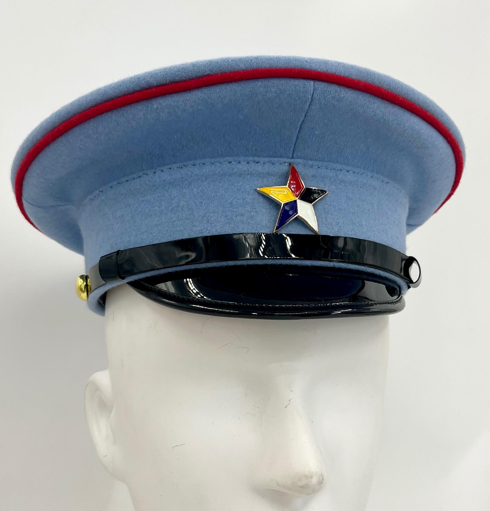Beiyang Warlord Hat Republic Era Beiyang Soldier Peaked Replica Cap
