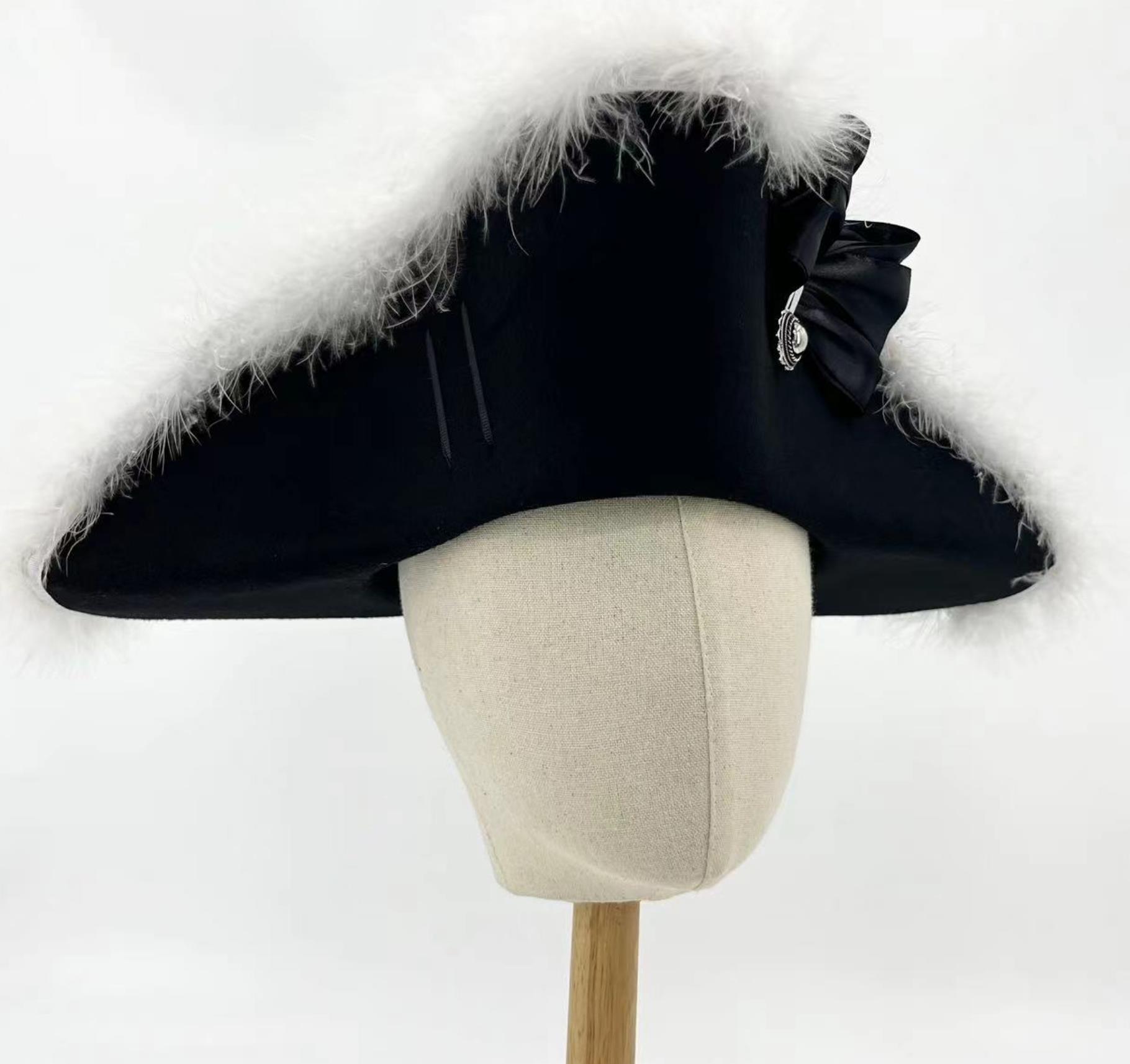 Frederick The Great Tricorne Hat Prussia Germany 18th Century Tricorne Hat Replica Headdress