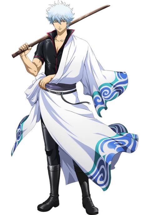Gintama Cosplay Costume Sakata Gintoki Gintoki Gin San Cosplay Outfit Anime Game Halloween Clothing