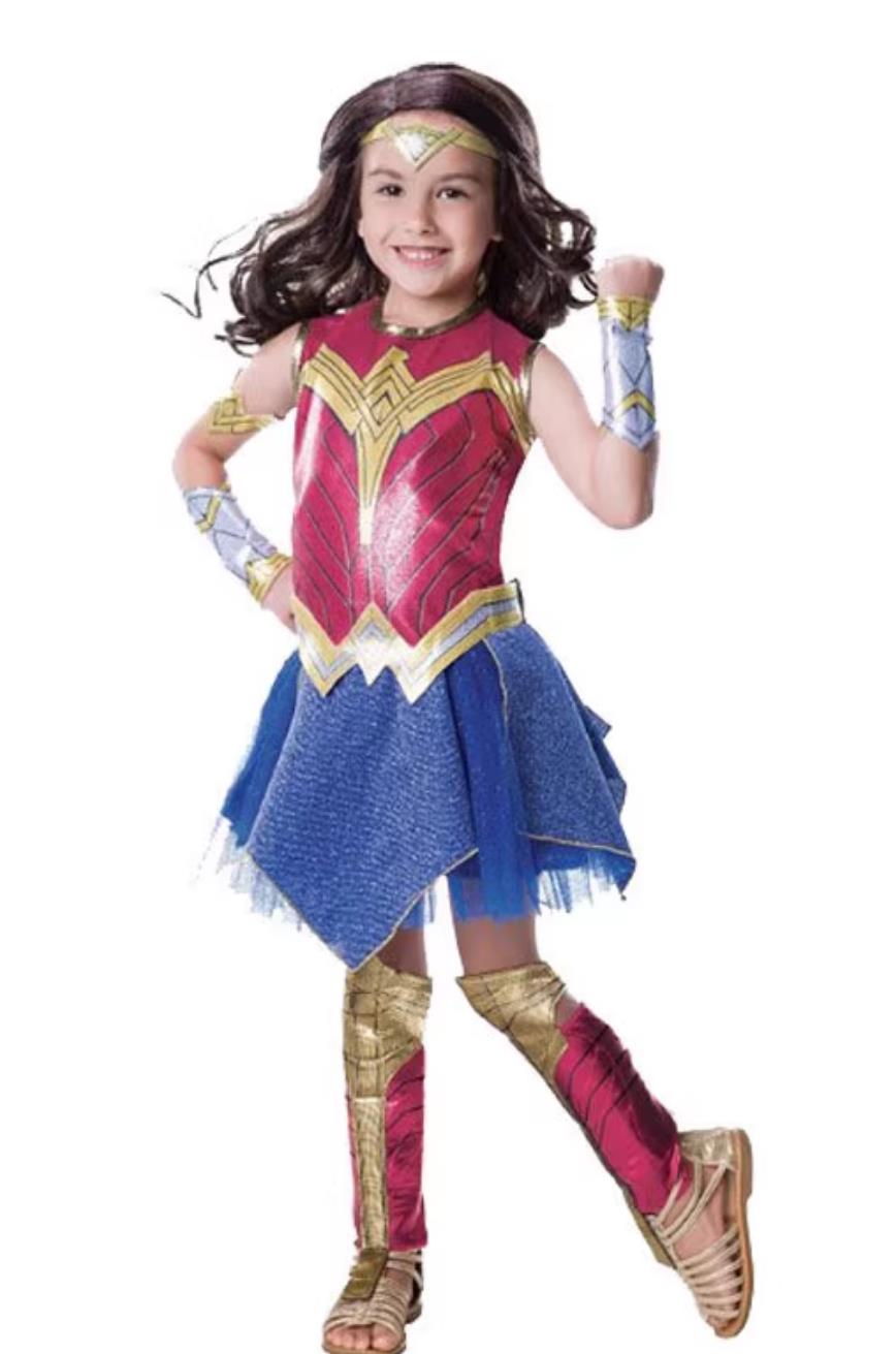 Halloween Children Superhero Costume Little Girl Cosplay Dress