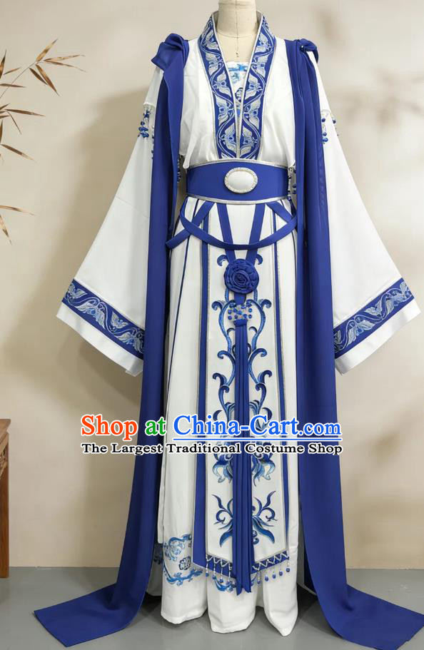 Huangmei Opera Hua Dan Costume Chinese Opera Female Role Three Sacred Madonna Hanfu Ancient Empress Hanwen Dress
